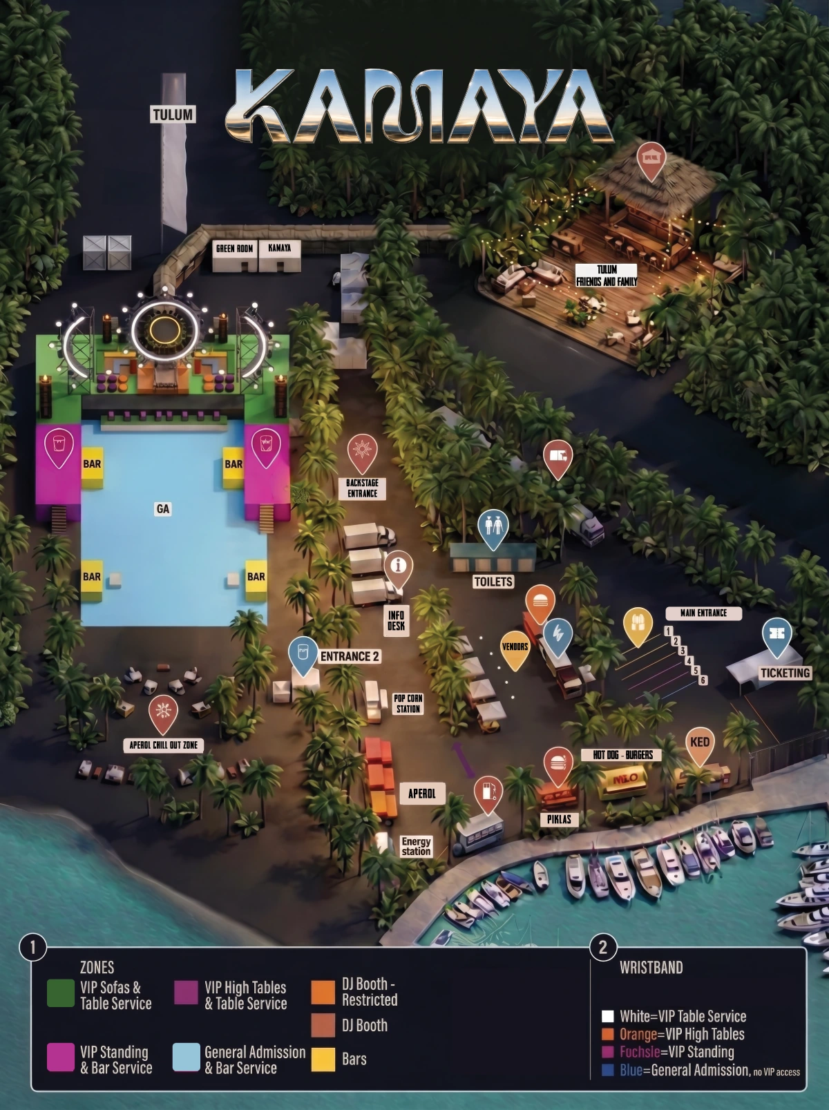 event map
